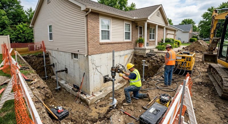 Building Foundation Repair in Newberry, FL