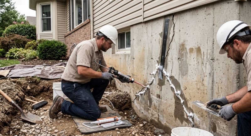 Cracked Foundation Repair in Newberry, FL