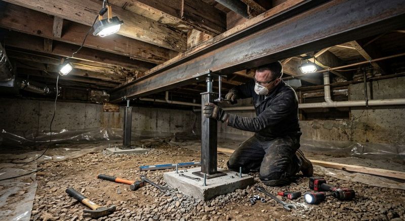 Crawlspace Structural Repair in Gainesville, FL