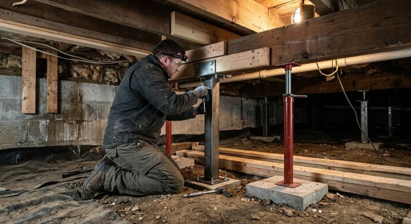 Crawlspace Structural Repair in Gainesville, FL