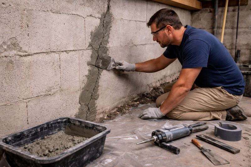 Foundation Crack Repair in Gainesville, FL