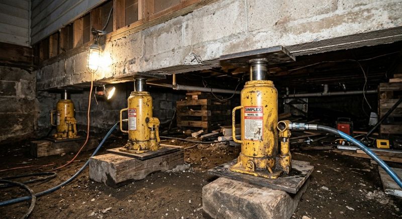 Foundation Jacking in Alachua County, FL