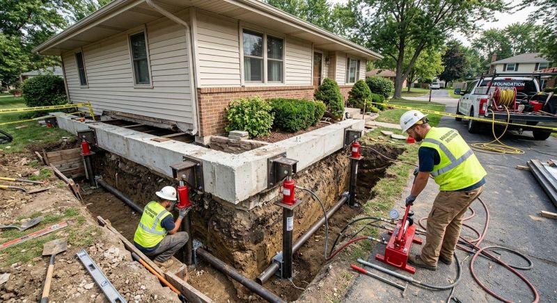Foundation Jacking in Archer, FL