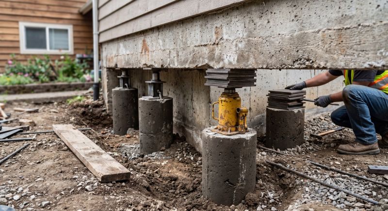 Foundation Pier Leveling in Gainesville, FL