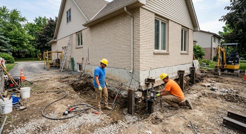 Helical Piers Installation in Gainesville, FL